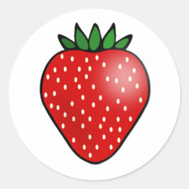 Adesivos de Fruta Morango