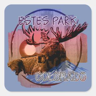 Adesivos de galinha-russa do Colorado, Estes Park