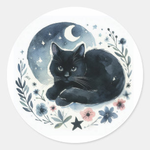 Adesivos de Gato Preto