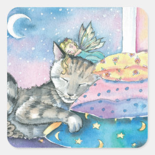 Adesivos de Gato Tabby da Fada do Timmy