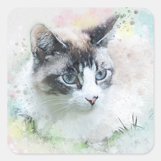 adesivos de gatos-sonho (Frente)