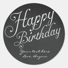 Adesivos de Giz de Lousa tipo FELIZ ANIVERSÁRIO