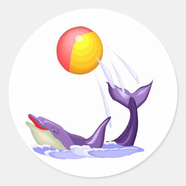 Adesivos de golfinhos (Frente)