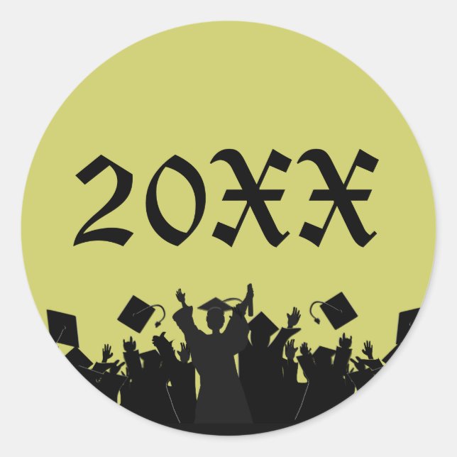 Adesivos de Graduação 2010 - Escolher Cores UR (Frente)