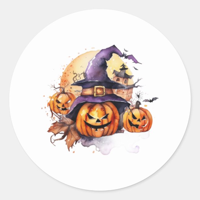 adesivos de halloween (Frente)