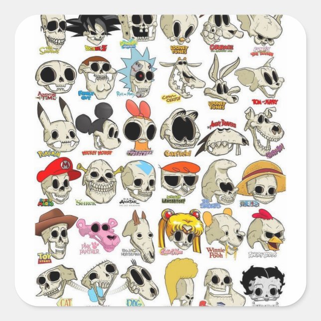 adesivos de halloween (Frente)