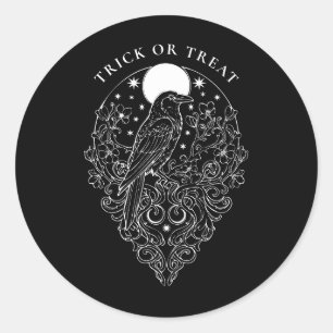 Adesivos de Halloween de Truque ou Tratamento Cele