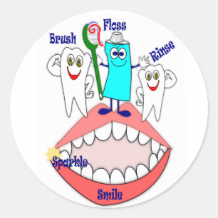 Adesivos de Higiene Dental