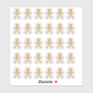 Adesivos de Homem de Biscoito