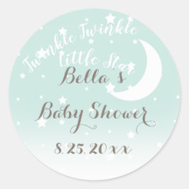 Adesivos de Hortelã Twinkle Twinkle Little Star