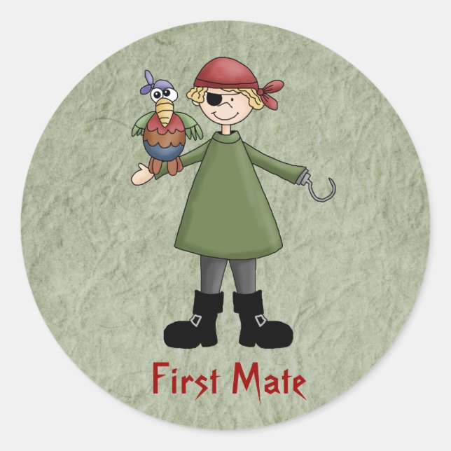 Adesivos de imediato de pirata (Frente)