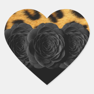 Adesivos de impressão leopardo