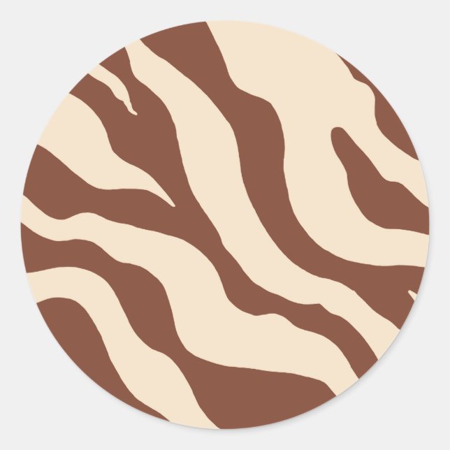 Adesivos de impressão zebra (Frente)