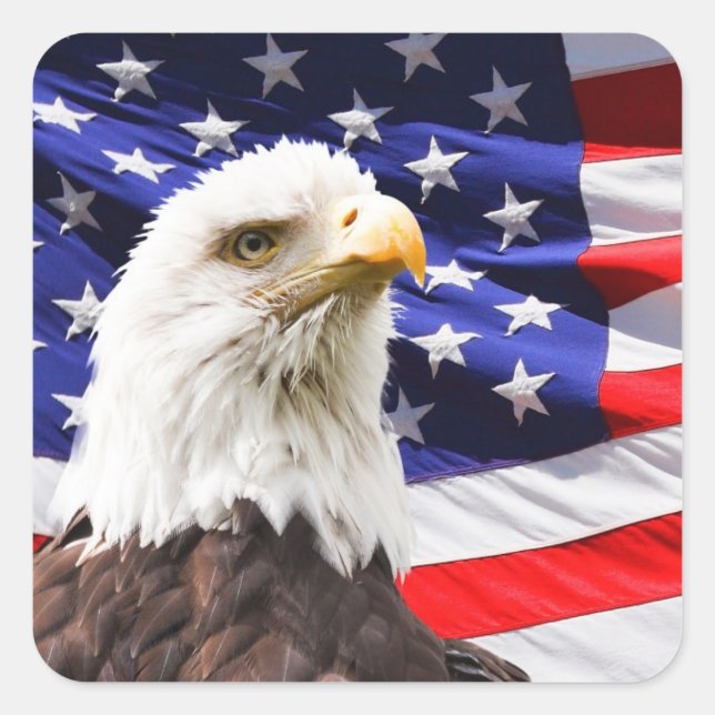 adesivos de independência americanos (Frente)