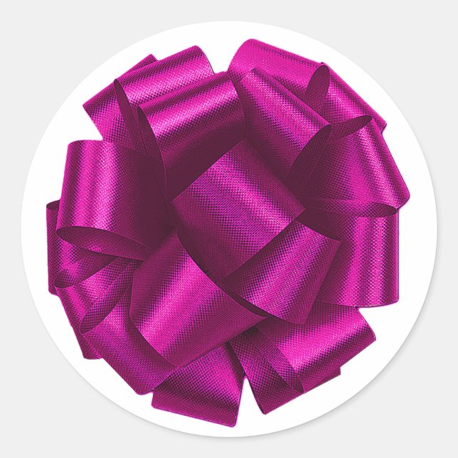 Adesivos de Laço Rosa (Frente)