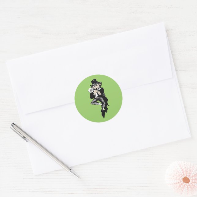 Adesivos de Leprachaun (Envelope)