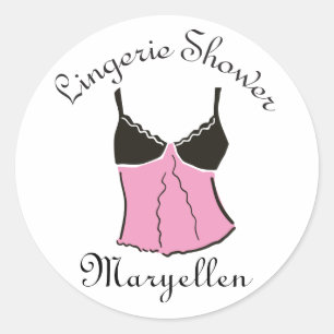 Adesivos de Lingerie rosa