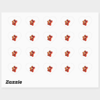 Adesivos de Maçãs e Tomates Frescos