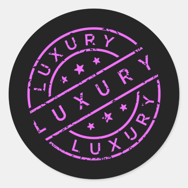 Adesivos de Marca de Luxo (Frente)
