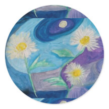 ADESIVOS DE MARGARIDA BONITOS DA ARTISTA PAULA REI