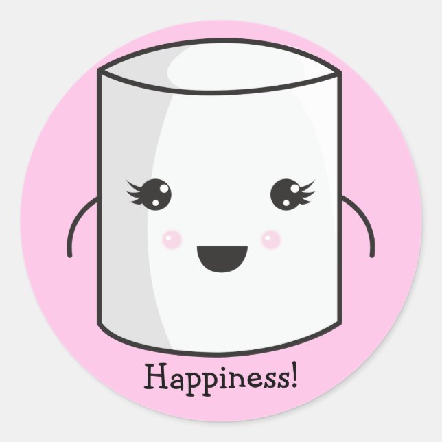 Adesivos de marshmallow (Frente)