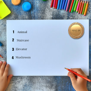 Adesivos de Medalhões de Ouro Personalizados para