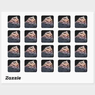 Adesivos de Morcego de Halloween