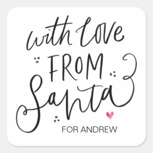 Adesivos de Natal Fofo do Papai Noel