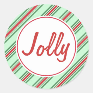 Adesivos de Natal Jolly Mint