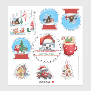 Adesivos de Natal Mistos