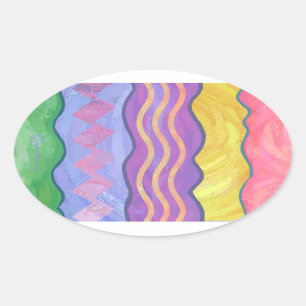 Adesivos de Ovos de Páscoa 1