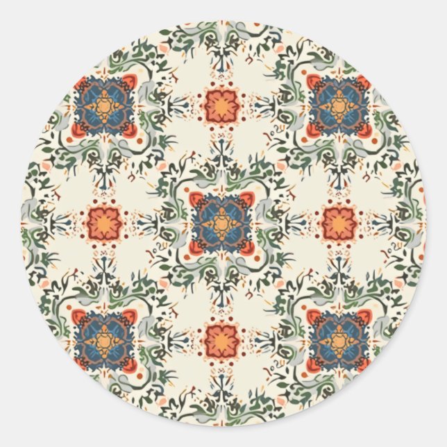 adesivos de padrão de natal (Frente)