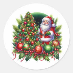 Adesivos de Papai Noel