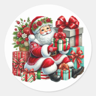 Adesivos de Papai Noel