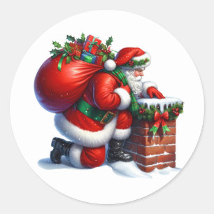 Adesivos de Papai Noel