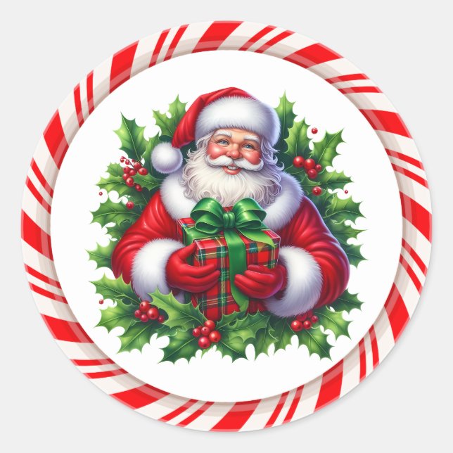 Adesivos de Papai Noel (Frente)