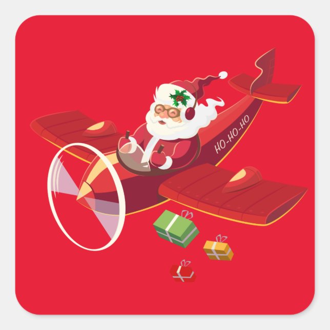 Adesivos de Papai Noel (Frente)