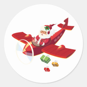 Adesivos de Papai Noel