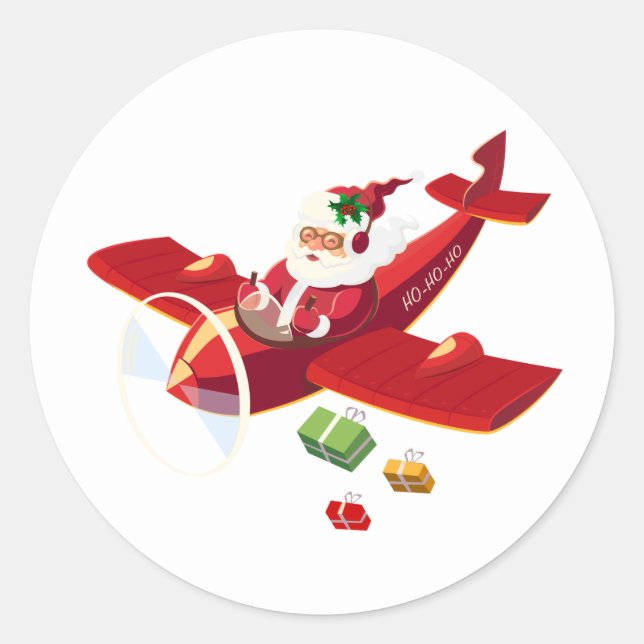 Adesivos de Papai Noel (Frente)