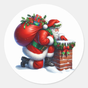 Adesivos de Papai Noel