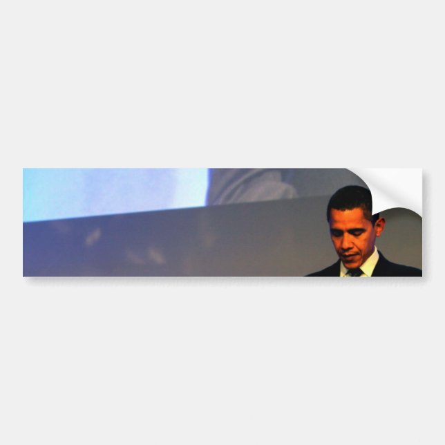 Adesivos de Para-choque de Obama (Frente)