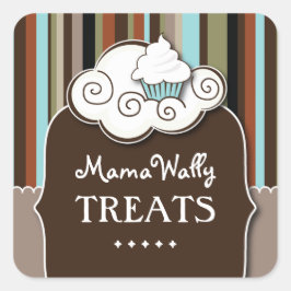 Adesivos de pastelaria decorativa