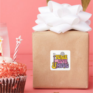 Adesivos de Paz, Amor e Música