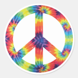 ADESIVOS DE PAZ TINTOS À MÃO