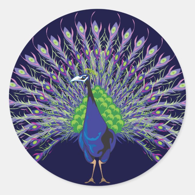 Adesivos de Peacock (Frente)