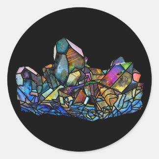 Adesivos de Pedras Gemônicas de Cristal Quartz Tit