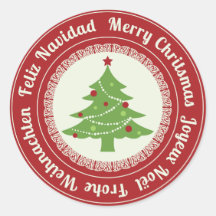 Adesivos de permuta de biscoito de Natal