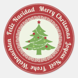 Adesivos de permuta de biscoito de Natal