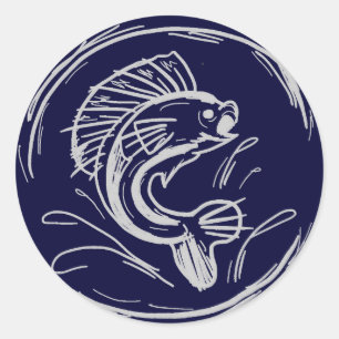 Adesivos de pesca