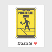 Adesivos de picleball Zone